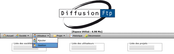 Gestion des utilisateurs